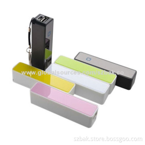 Power Banks, 2,200mAh Capacity, Lithium-ion Battery Cell with Good Quality and Competitive Price